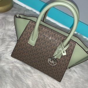 Small Michael Kors Leather Satchel